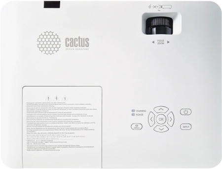 Проектор Cactus CS-S3.WT 3LCD 43000Lm LS 4300Lm ANSI 15000:1 (10000час) 1xUSB typeA 2xHDMI 4.7кг