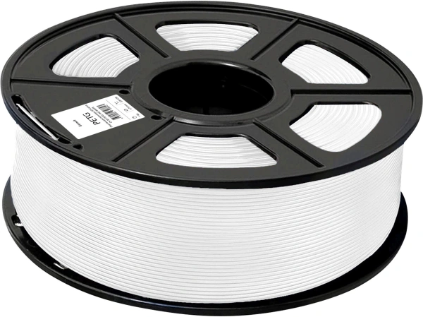 Пластик для принтера 3D Cactus CS-3D-PETG-1KG-WHITE PETG d1.75мм 1кг L316м 1цв.