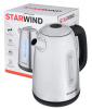 Чайник электрический Starwind SKS3210 1.7л. 2200Вт серебристый (корпус: металл)
