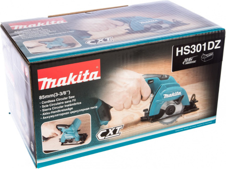 Циркулярная пила (дисковая) Makita HS301DZ (ручная) D диска.:85мм