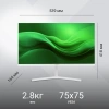 Монитор Digma 23.5" 24P502F IPS FHD чер 5ms HDMI DP M/M 300cd