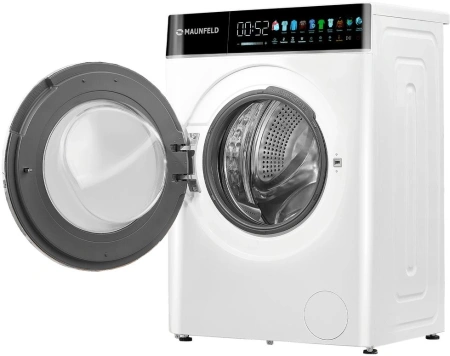 Стиральная машина Maunfeld MFWD1295WH05 класс: B загр.фронтальная макс.:9кг (с сушкой) белый инвертер