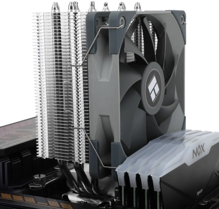 Устройство охлаждения(кулер) Thermalright Assassin Spirit 120 Soc-AM5/AM4/1200/1700/1851 черный 4-pin 25.6dB Al+Cu 900gr Ret (AS120-EVO)