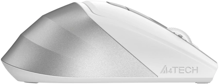 Мышь A4Tech Fstyler FG45CS Air2 белый/серебристый оптическая (2000dpi) silent беспроводная USB для н
