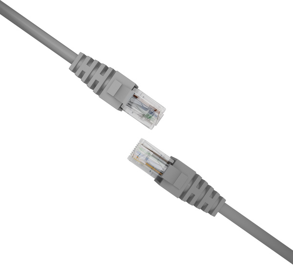 Патч-корд NTSS NTSS-PC-UTP-RJ45-5e-0.3-LSZH-GY (NTSS-PC-UTP-RJ45-5E-0.3-LSZH) UTP RJ-45 вил.-вилка R