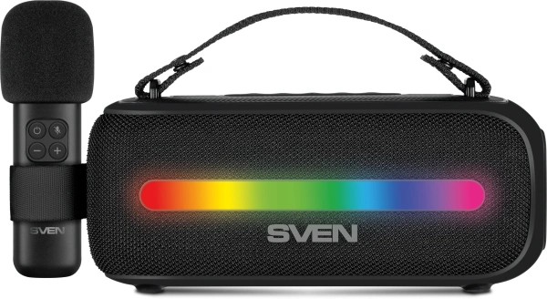 Колонка порт. Sven PS-235 черный 12W 2.0 BT 3600mAh (SV-022075)
