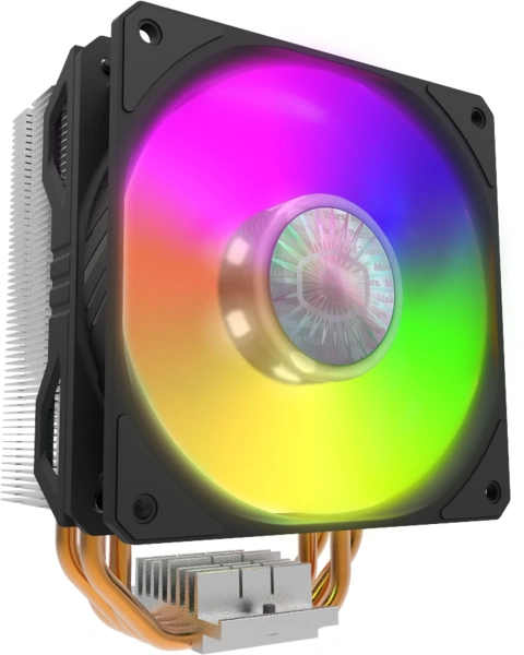 Устройство охлаждения(кулер) Cooler Master Hyper 212 ARGB ARGB Soc-AM5/AM4/1200/1700/1851 черный 4-pin 9-31dB Al+Cu 150W 465gr Ret (RR-2V2L-18PA-R1)