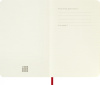 Блокнот Moleskine CLASSIC SOFT QP611F2 Pocket 90x140мм 192стр. линейка мягкая обложка красный