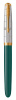 Ручка перьев. Parker 51 Premium (CW2169074) Forest Green GT F сталь нержавеющая подар.кор.