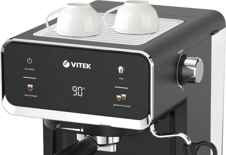 Кофеварка рожковая Vitek VT-1516 1000Вт черный