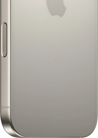 Смартфон Apple A3292 iPhone 16 Pro 256Gb титан моноблок 3G 4G 1Sim 6.3" 1206x2622 iOS 18 48Mpix 802.11 a/b/g/n/ac/ax/be NFC GPS Protect