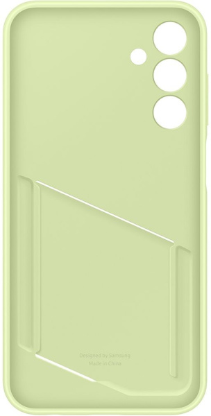Чехол (клип-кейс) Samsung для Samsung Galaxy A15 Card Slot Case A15 лайм (EF-OA156TMEGRU)