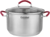 Кастрюля Rondell Sorge RDS-1221 5.1л. d=24см (с крышкой) стальной