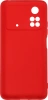 Чехол (клип-кейс) DF для Poco M4 Pro (4G) poCase-03 красный (POCASE-03 (RED))