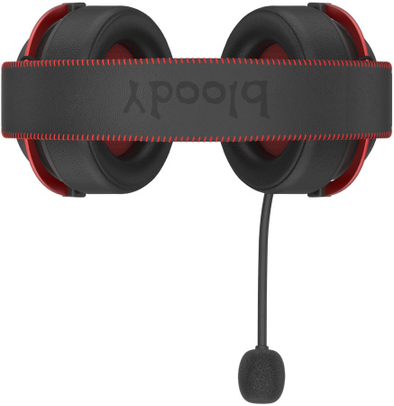 Наушники с микрофоном A4Tech Bloody MR590 Sports красный/черный 1.5м мониторные BT/Radio/3.5mm (MR59