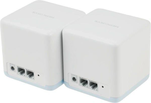 Бесшовный Mesh роутер Mercusys Halo H30(2-pack) AC1200 10/100BASE-TX белый (упак.:2шт)