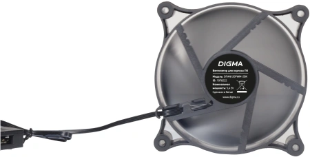 Вентилятор Digma DFAN120PWM-2BK 120x120 4-pin Ret
