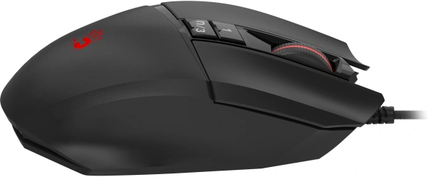 Мышь A4Tech Bloody W65 Max Mini черный оптическая 12000dpi USB 9but (W65 MAX MINI STONE BLACK)