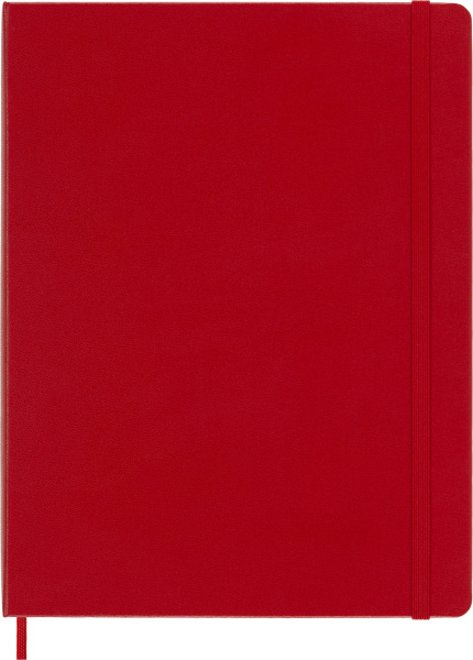 Блокнот Moleskine CLASSIC QP090F2 XLarge 190х250мм 192стр. линейка твердая обложка красный