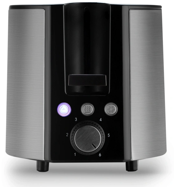 Тостер Vitek VT-7159 750Вт серебристый/черный