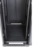 Шкаф коммутационный Lanmaster (TWT-CBB-42U-6X8-G1) напольный 42U 600x800мм пер.дв.стекл задн.дв.спл.стал.лист 2-хст. 2 бок.пан. 800кг черный IP20