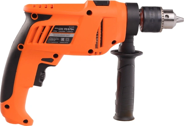 Дрель ударная Patriot FD 675H 675Вт ключевой реверс (120301675)