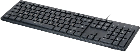 Клавиатура Оклик 520M2U черный/черный USB slim Multimedia