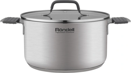 Кастрюля Rondell Normanne RDS-1814 5.1л. d=24см (с крышкой) стальной