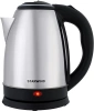 Чайник Starwind SKS1771 1.8л. 1700Вт серебристый/черный (металл/пластик)