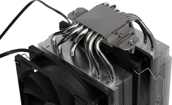 Устройство охлаждения(кулер) ID-Cooling SE-206-XT Soc-AM5/AM4/1151/1200/2066/1700 черный 4-pin 15-35dB Al+Cu 250W 1100gr Ret