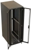 Шкаф коммутационный Hyperline (TTBR-4781-DD-RAL9004) напольный 47U 800x1000мм пер.дв.перфор. задн.дв