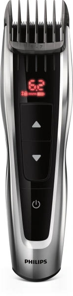 Машинка для стрижки Philips HC9420/15 серебристый/черный (насадок в компл:3шт)