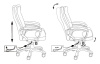 Кресло руководителя Бюрократ CH-868N Fabric черный Light-20 крестов. пластик