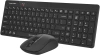 Клавиатура + мышь A4Tech Fstyler FG2300 Air2 клав:черный мышь:черный USB беспроводная slim (FG2300 A