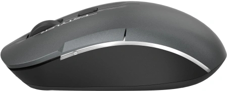 Мышь A4Tech Fstyler FB26CS Air2 серый/черный оптическая (2000dpi) silent беспроводная BT/Radio USB д
