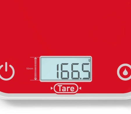 Весы кухонные электронные Tefal Optiss BC50U3V0 макс.вес:5кг красный