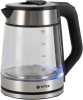 Чайник электрический Vitek VT-1176 2л. 2200Вт разноцветный корпус: стекло