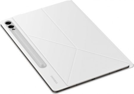 Чехол Samsung для Samsung Galaxy Tab S9+/S9 FE+/S10+ Smart Book Cover поликарбонат/полиуретан белый (EF-BX810PWEGRU)