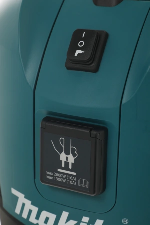 Строительный пылесос Makita VC3011L (уборка: сухая/влажная) зеленый