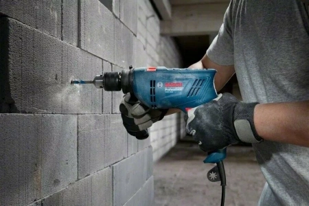Дрель-шуруповерт Bosch GSB 600 600Вт патрон:ключев. (06011A0320)