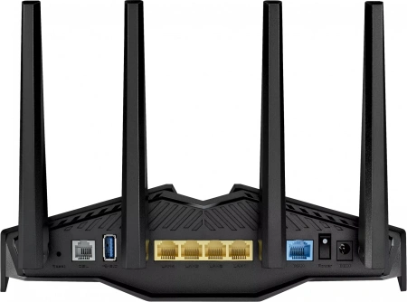 Роутер беспроводной Asus DSL-AX82U AX5400 10/100/1000BASE-TX/xDSL черный