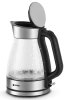 Чайник электрический Vitek VT-8808 1.7л. 2200Вт прозрачный/нержавеющая сталь корпус: стекло/металл