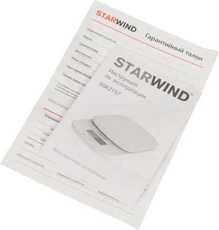 Весы кухонные электронные Starwind SSK2157 макс.вес:2кг розовый