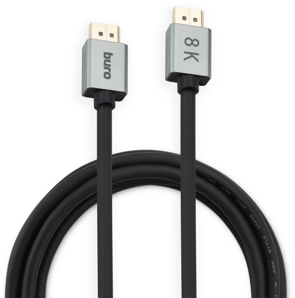 Кабель аудио-видео Buro DisplayPort (m)/DisplayPort (m) 3м. позолоч.конт. черный (BHP-DPP-1.4-3G)