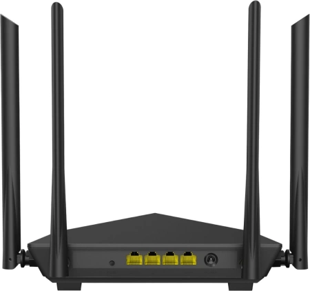 Роутер беспроводной Tenda AC10 AC1200 10/100/1000BASE-TX черный