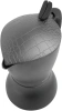 Кофеварка гейзерн. Rondell Escurion Grey RDA-1274 0.45л алюминий серый