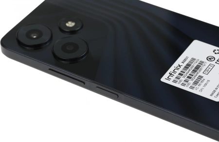 Смартфон Infinix X6831 Hot 30 128Gb 4Gb черный моноблок 3G 4G 2Sim 6.78" 1080x2460 Android 13 50Mpix 802.11 a/b/g/n/ac NFC GPS GSM900/1800 GSM1900 TouchSc FM microSD max1024Gb