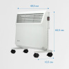 Конвектор Vitek VT-2176 1600Вт белый