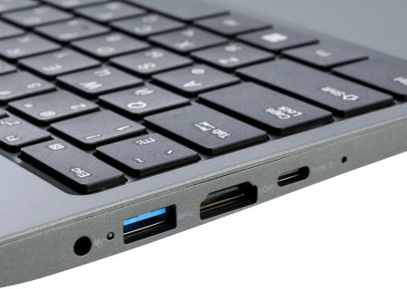 Ноутбук IRU 14TLHC Core i3 1115G4 8Gb SSD512Gb Intel UHD Graphics 14" IPS FHD (1920x1080) noOS grey WiFi BT Cam (1996898)