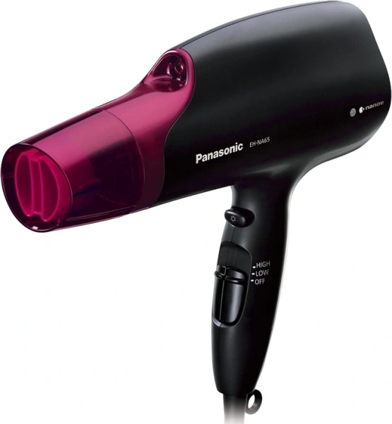 Фен Panasonic EH-NA65 2000Вт черный/розовый (EH-NA65-K865)